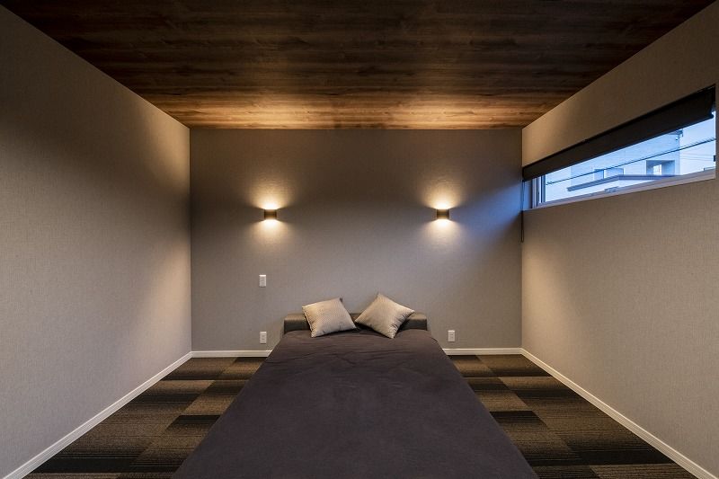 アーキテックプランニング 【ルームツアーあり/江別市/3217万円/3LDK間取図/33.07坪】ハイ天井や大きな窓で開放感を演出した平屋の建築実例画像12