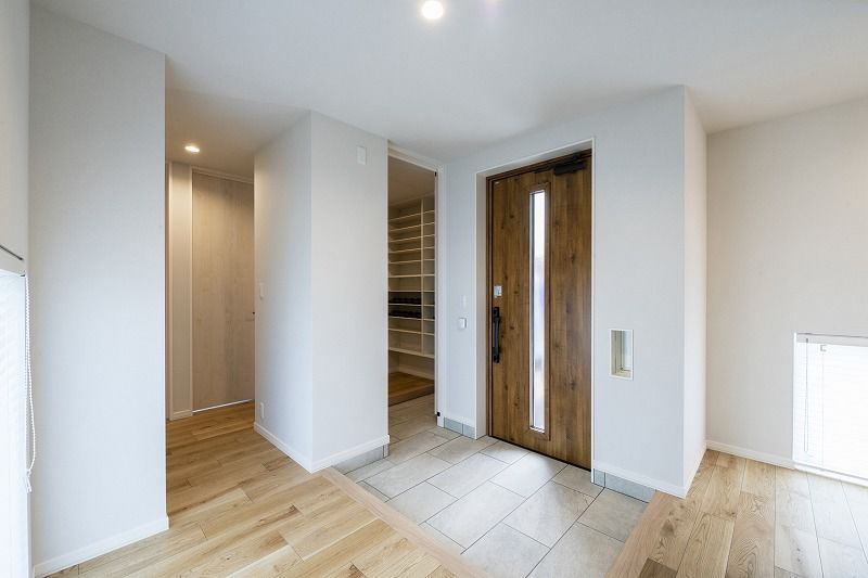 アーキテックプランニング 【ルームツアーあり/江別市/3217万円/3LDK間取図/33.07坪】ハイ天井や大きな窓で開放感を演出した平屋の建築実例画像18