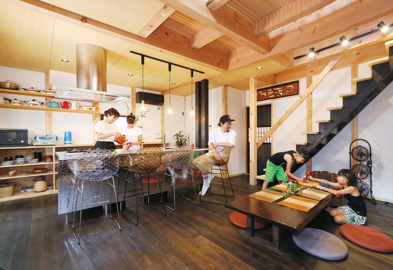 福岡発 欄間 古民家 縁起物 W:1450 H:370 厚み250㎜ 裏面ガラス