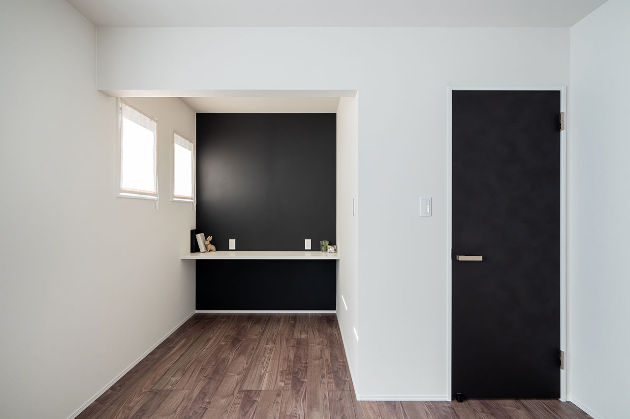 JUSTPIAHOUSE 【1500万～1999万円｜ロックスタイル｜こだわりデザイン】大人のかっこよさが光るシャープなモノトーン空間の建築実例画像6