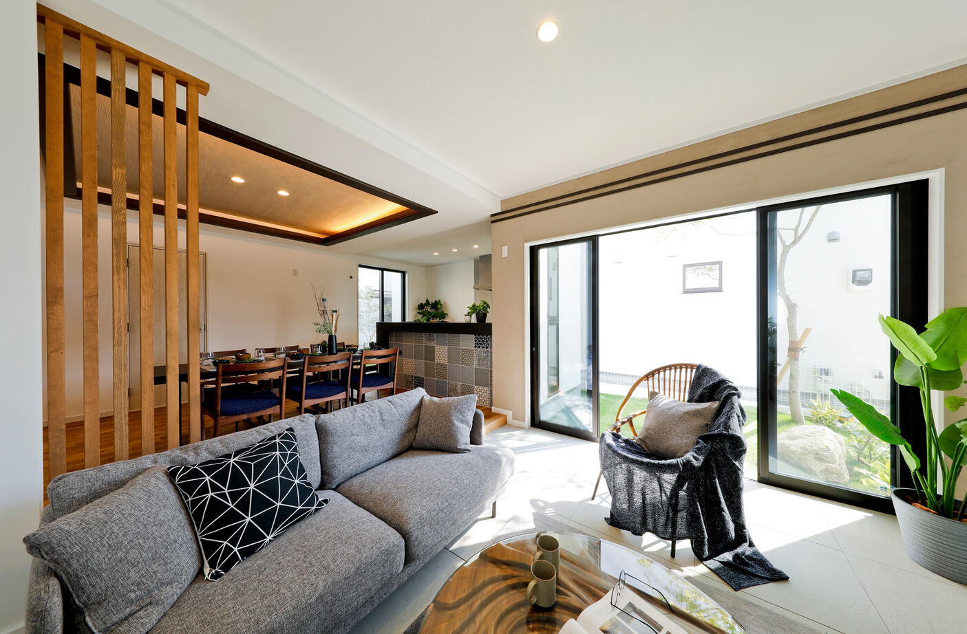 野村工務店 モダンなデザインと生活しやすい機能性を両立。音楽や映像を楽しむ防音室のある家の建築実例画像8