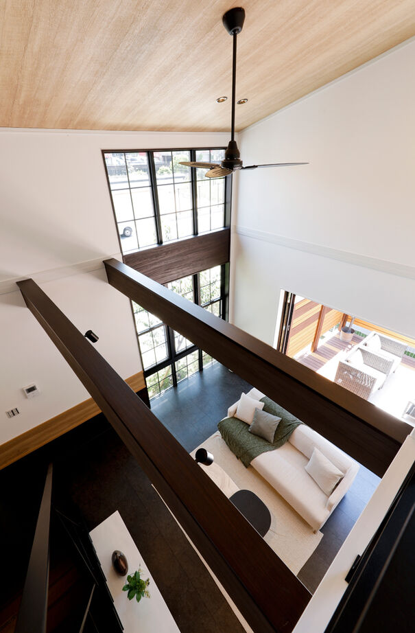 野村工務店 平屋風の風格ある外観と、ワンフロア完結の間取り。プライベート感のある大空間LDKの建築実例画像9