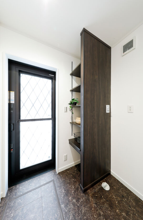 野村工務店 平屋風の風格ある外観と、ワンフロア完結の間取り。プライベート感のある大空間LDKの建築実例画像15