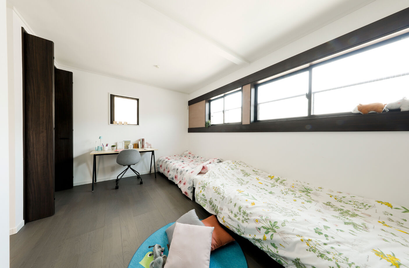 野村工務店 平屋風の風格ある外観と、ワンフロア完結の間取り。プライベート感のある大空間LDKの建築実例画像18