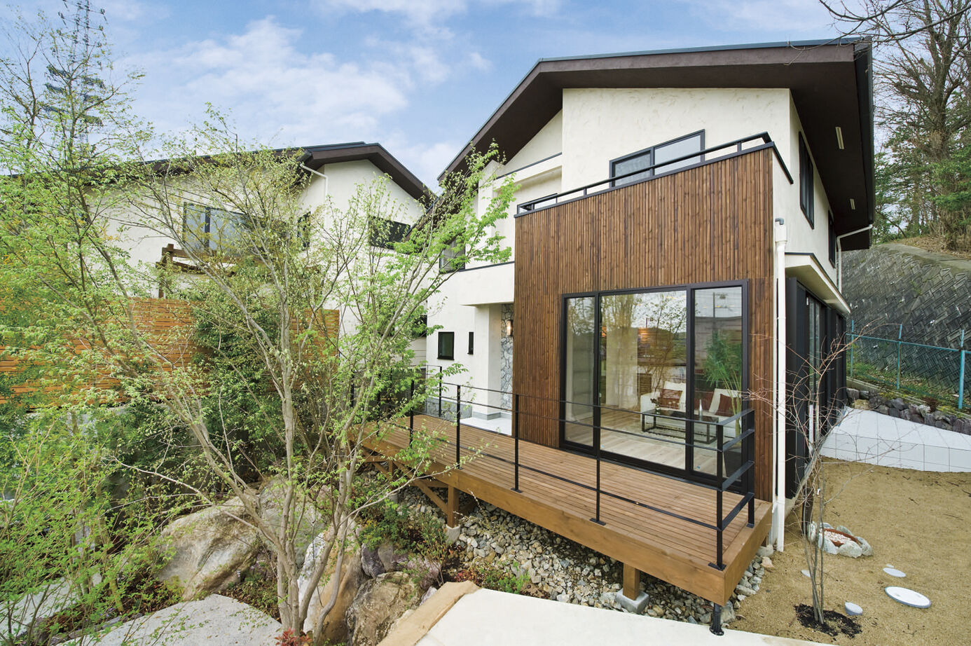 野村工務店 日常を非日常に。豊かな木々に囲まれ、プライベート感あふれる別荘のような家でゆったりリラックスの建築実例画像8