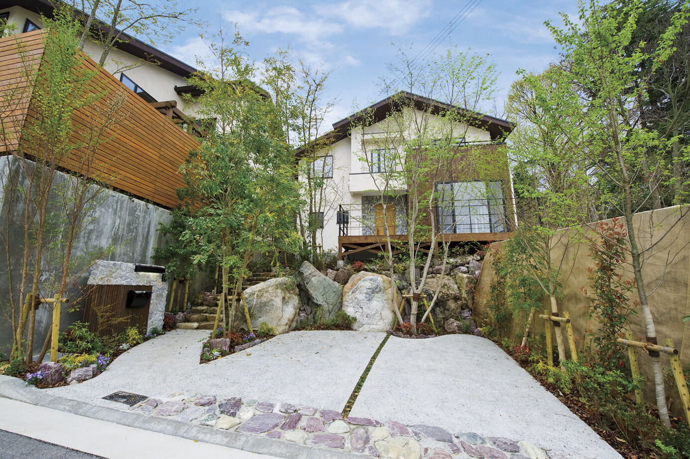 野村工務店 日常を非日常に。豊かな木々に囲まれ、プライベート感あふれる別荘のような家でゆったりリラックスの建築実例画像9