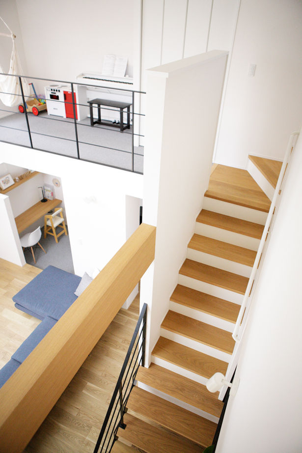 ディー・アンド・エイチ 【福岡/高気密高断熱/吹抜け/自然素材】一番寒い日に体験宿泊！開放感と外断熱、土地が決め手の建築実例画像4