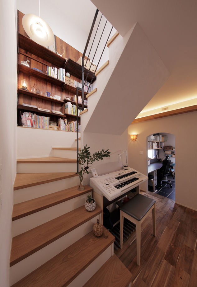 ディー・アンド・エイチ 【福岡市/北欧/ウッドデッキ】外とつながる開放設計＆回遊動線、暮らしやすいアイデアと楽しい仕掛けが満載の建築実例画像7