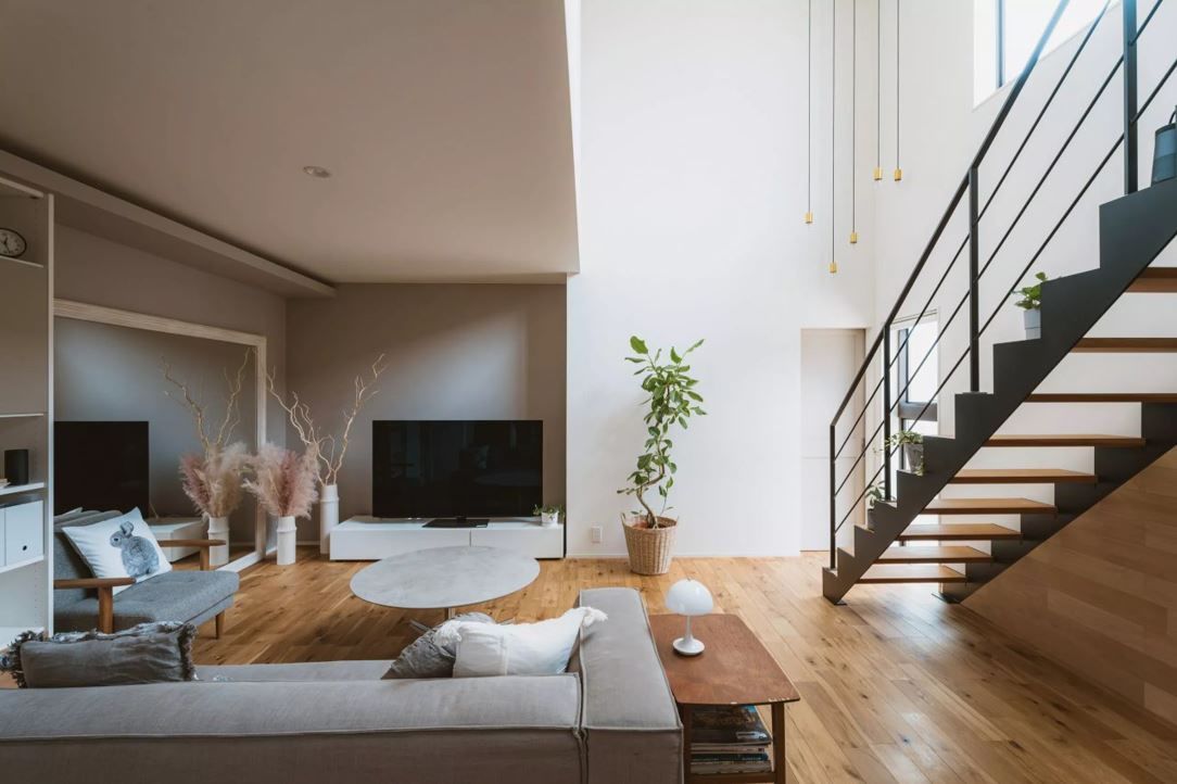 ディー・アンド・エイチ 【2階建て/吹抜け/店舗兼用】ヨガスタジオと住まいの建築実例画像2