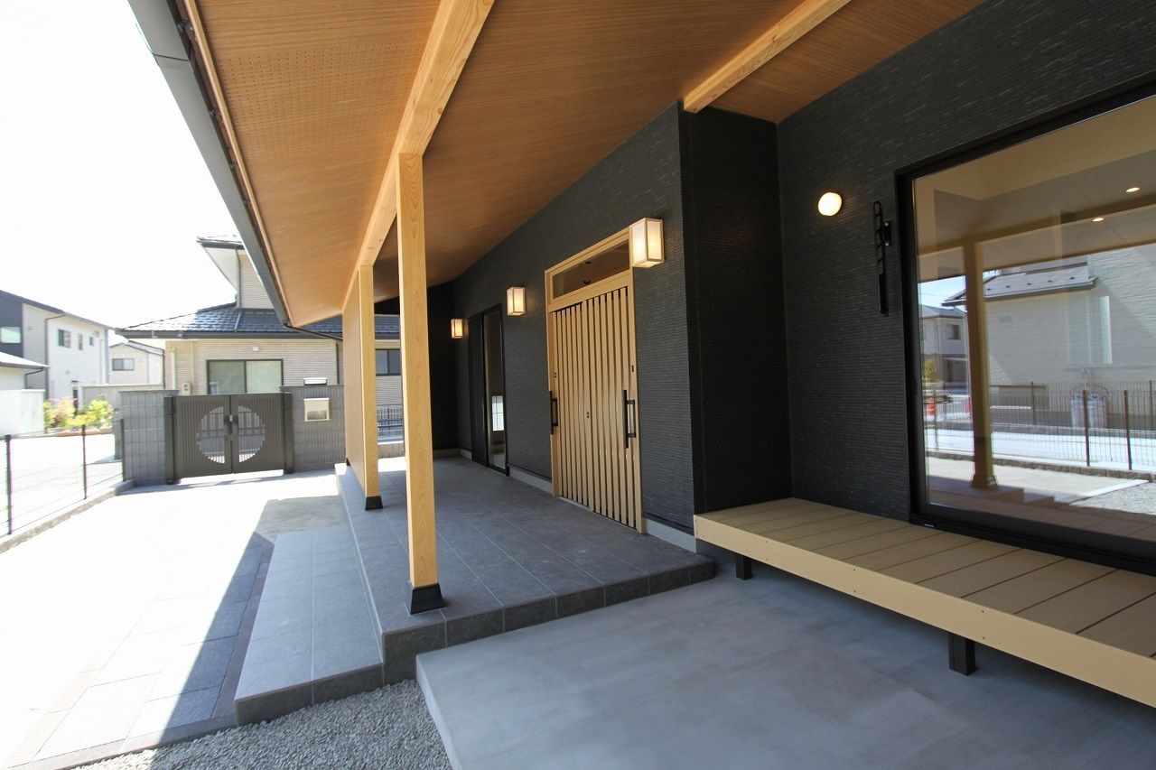 サンホーム 【2000万円台/45.3坪/和風】プライバシーを配慮した和があふれる住まいの建築実例画像3