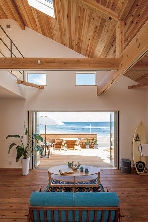 KASHII DESIGN HOME / 香椎建設 【2150万円/オーシャンビュー/サーフィン】見渡せば海！サーファーが憧れる自然と共に過ごす贅沢な暮らしの建築実例画像2
