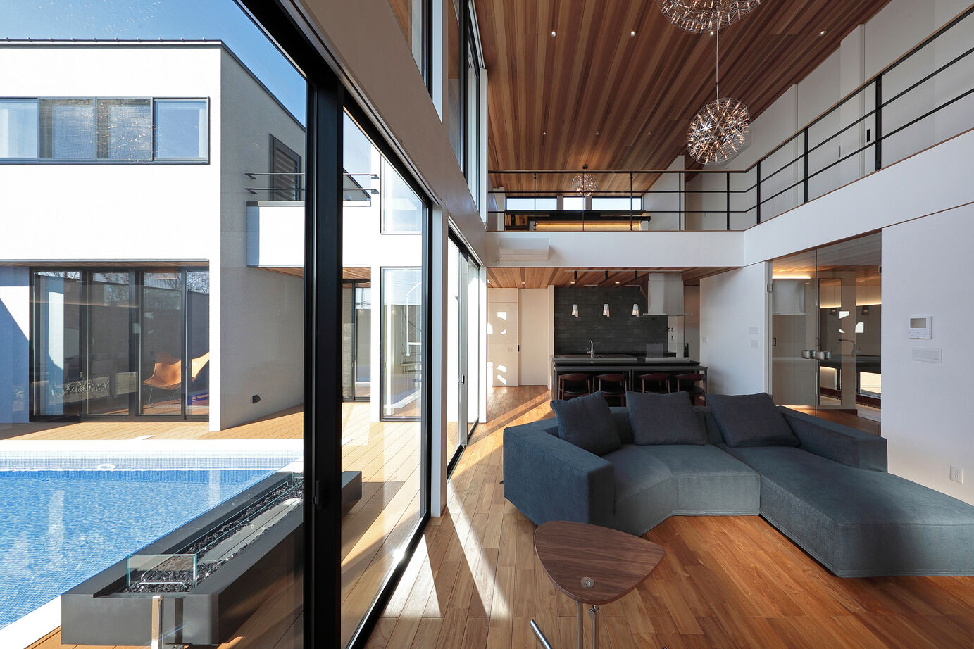 マスケン 【中庭あり/66.5坪/4,000万円～】Modern Luxury House　ラグジュアリーな至福の時間が流れる家の建築実例画像6