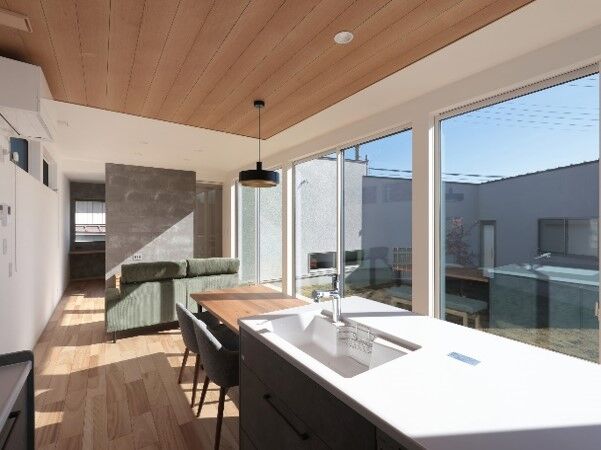 マスケン 【中庭あり/47.9坪～/3,500万円～3999万円】大きな中庭を囲む平屋の建築実例画像3