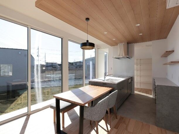 マスケン 【中庭あり/47.9坪～/3,500万円～3999万円】大きな中庭を囲む平屋の建築実例画像4