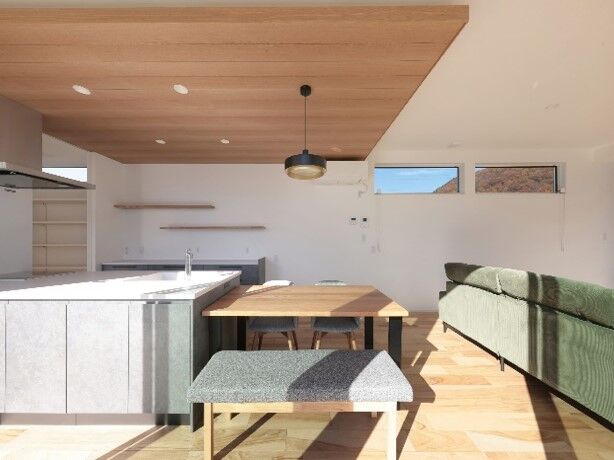 マスケン 【中庭あり/47.9坪～/3,500万円～3999万円】大きな中庭を囲む平屋の建築実例画像6