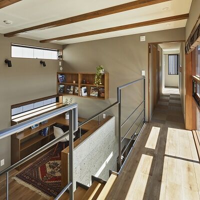 マスケン 片流れ屋根でスタイリッシュ。シンボルツリーのある中庭に癒される賃貸併用住宅の建築実例画像7