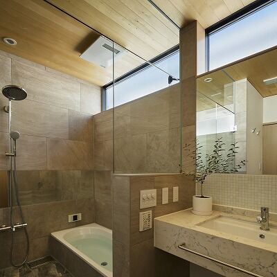 マスケン 片流れ屋根でスタイリッシュ。シンボルツリーのある中庭に癒される賃貸併用住宅の建築実例画像8