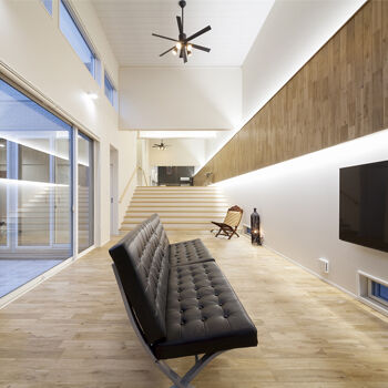 マスケン 「唯一無二」への挑戦。街中の視線から守られた「見せる」空間の建築実例画像3