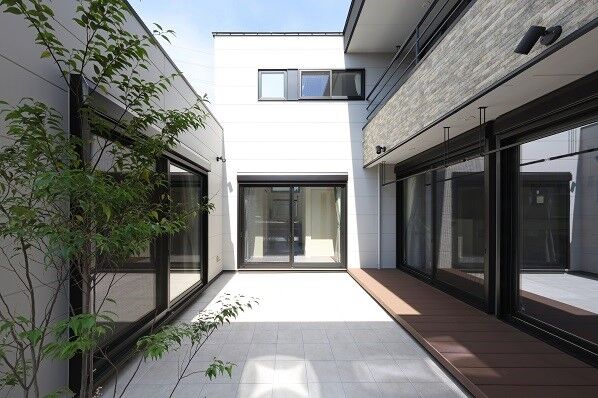 マスケン 【中庭あり/45.5坪/3,500～3,999万円】密集地での贅沢な暮らしの建築実例画像8