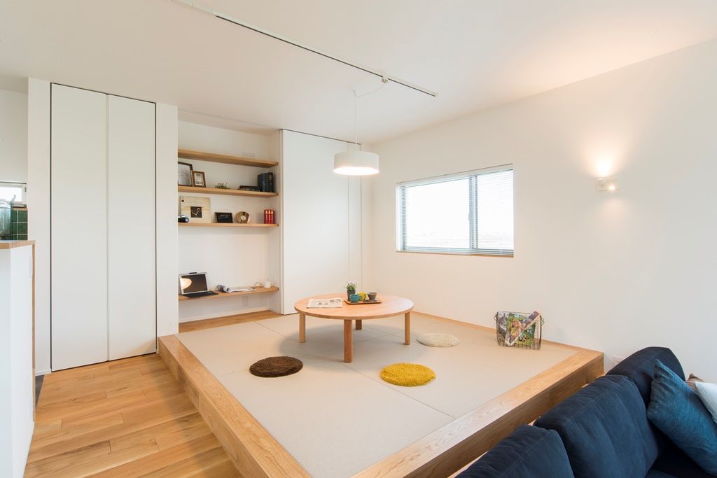 オダケホーム 「青空と緑」を切り取ったような景色がある家。の建築実例画像4