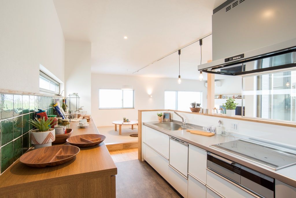 オダケホーム 「青空と緑」を切り取ったような景色がある家。の建築実例画像5