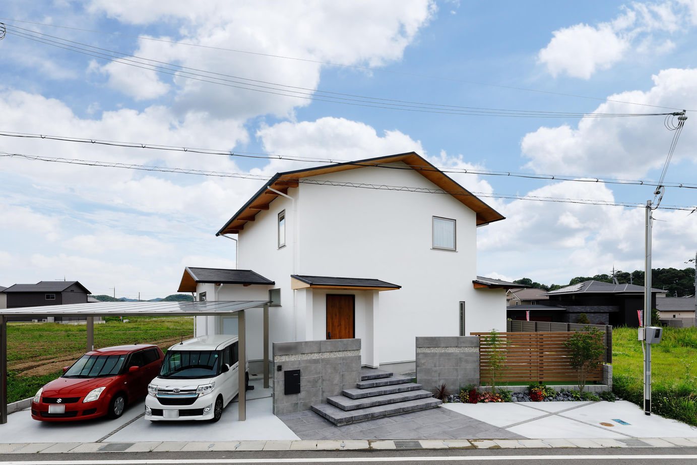コーヨーテック＜無添加住宅＞ 【無添加住宅/兵庫県×自然素材×中庭】広い敷地にゆったりと。年中快適に暮らせるお家の建築実例画像