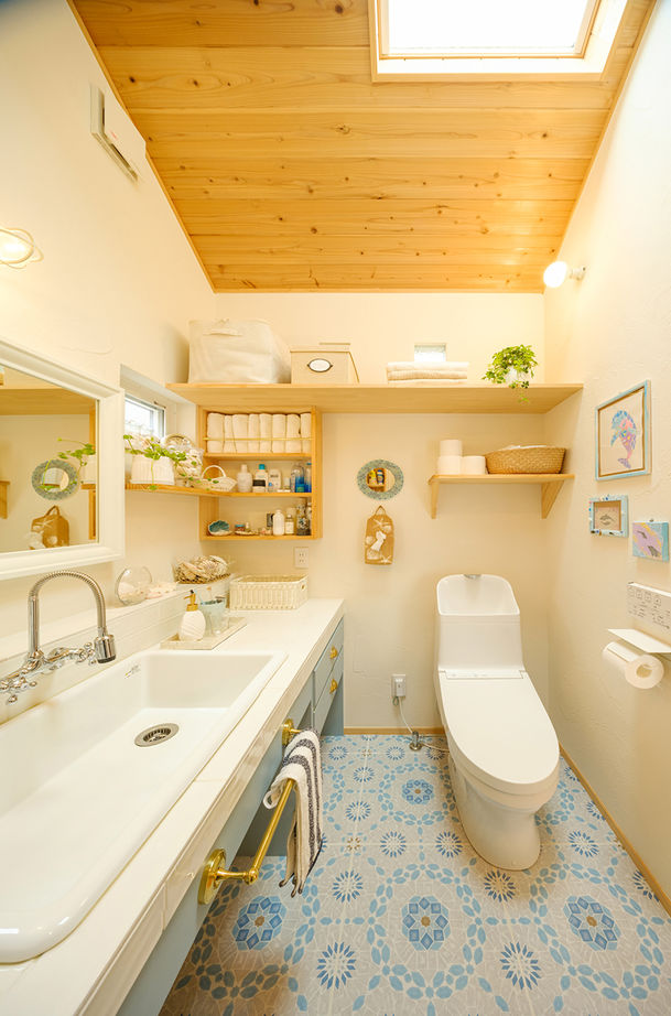 リブート 【町田市│4DK＋ロフト│自然素材】１階と２階で異なる世界感を描き、理想をカタチにした音楽室のある家の建築実例画像7