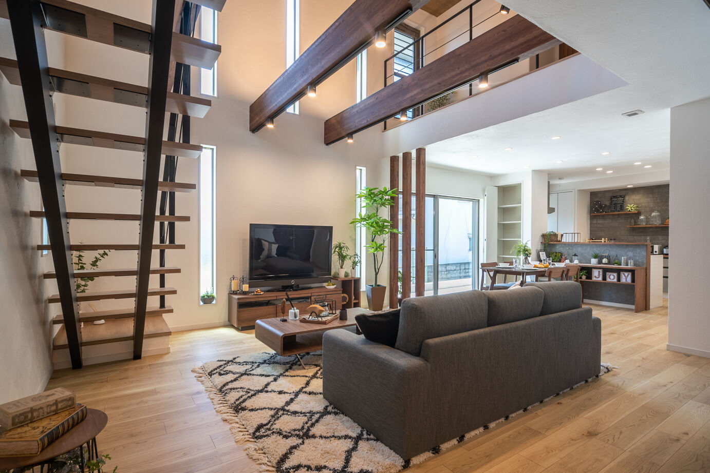 匠建枚方 【枚方市/ZEH住宅/車2台駐車】家じゅうが心地よい空気に満たされる、健康的に暮らせる家の建築実例画像4