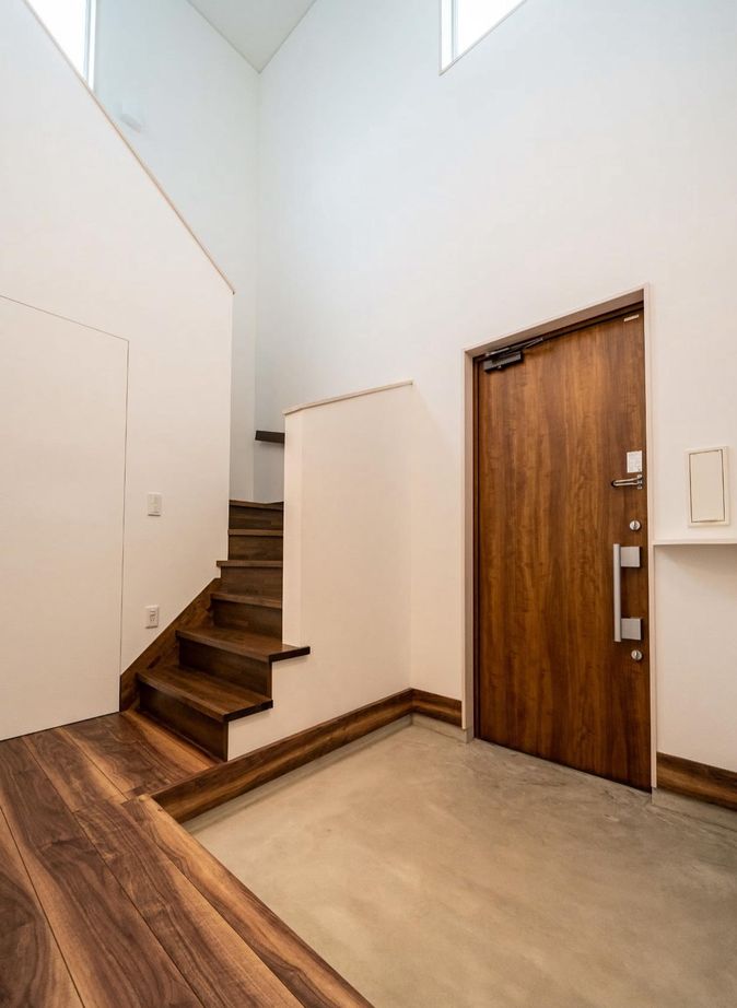 デキノヤホーム 【小矢部市/2LDK/43坪】開放感あふれる2階リビング＆屋上テラスの建築実例画像5