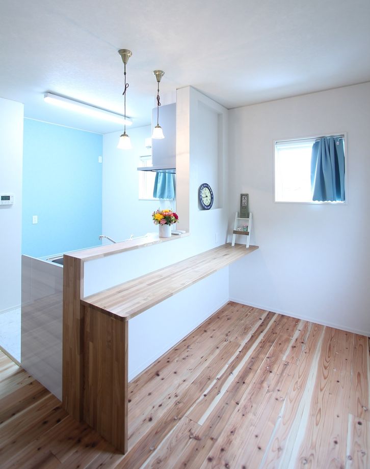 デキノヤホーム 【富山市/4LDK+店舗/34.4坪/間取り図有】　フレンチイタリアンな店舗併用住宅の建築実例画像8