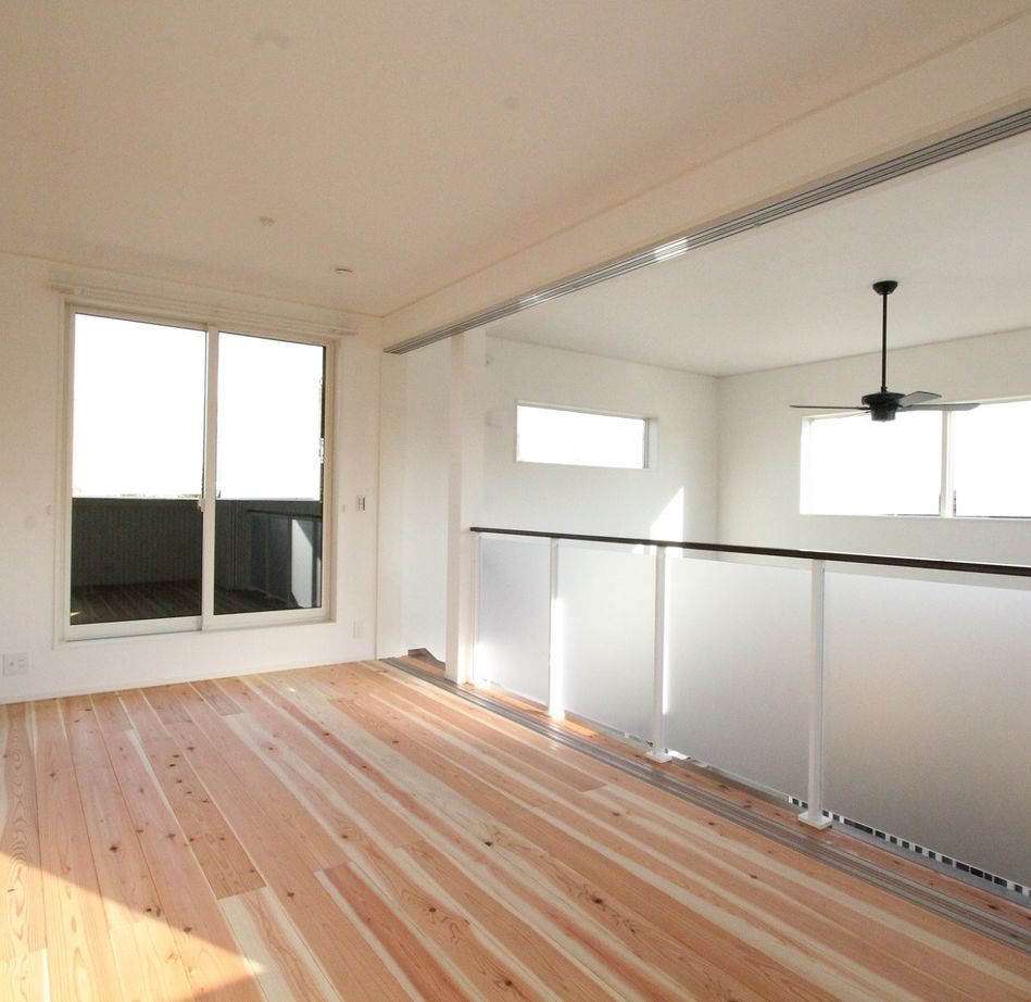 デキノヤホーム 【2,000万円台前半/高岡市/2LDK+フリールーム/36.9坪】 大きな吹抜けのあるオシャレな家の建築実例画像5