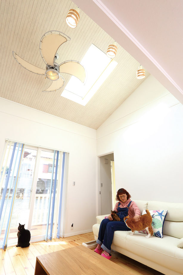 セルコホーム福岡西・宗像（福岡住宅） 猫5匹、犬２匹と暮らす平屋のハワイ風ガレージハウスの建築実例画像4