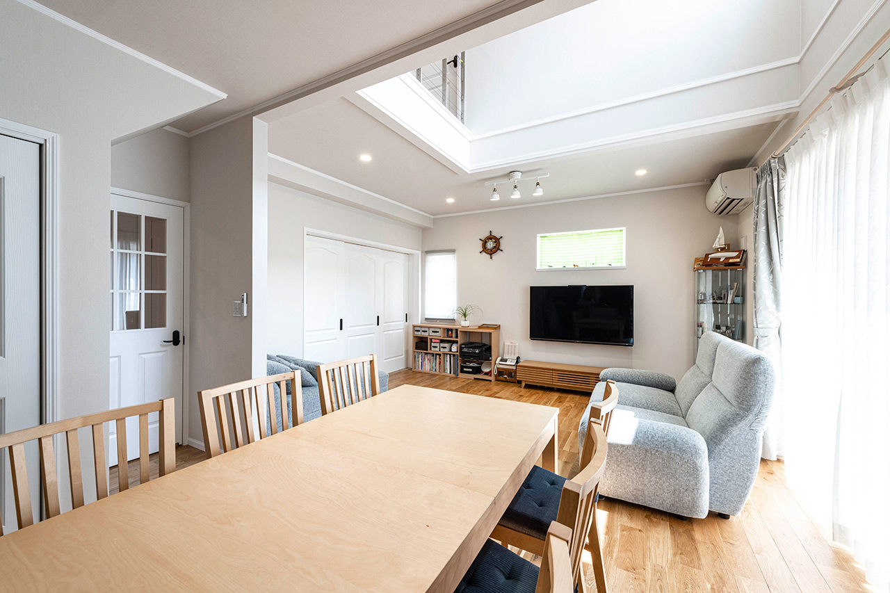 セルコホーム福岡西・宗像（福岡住宅） 回遊できるアイランドキッチンで家事動線がスムーズになる家づくりの建築実例画像4