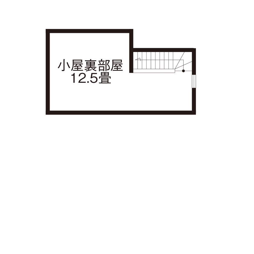 セルコホーム福岡西・宗像（福岡住宅） 小屋裏やシューズインクローゼットなど、適材適所の収納でスッキリとした住空間を実現の間取り図（5K以上）小屋裏