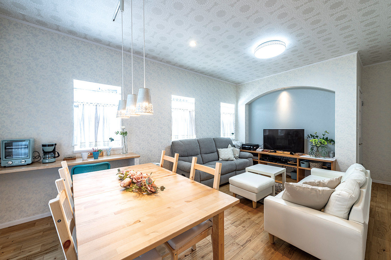 セルコホーム福岡西・宗像（福岡住宅） 暮らしの動線に合わせた収納計画でスペースを有効活用。収納も豊富の建築実例画像5