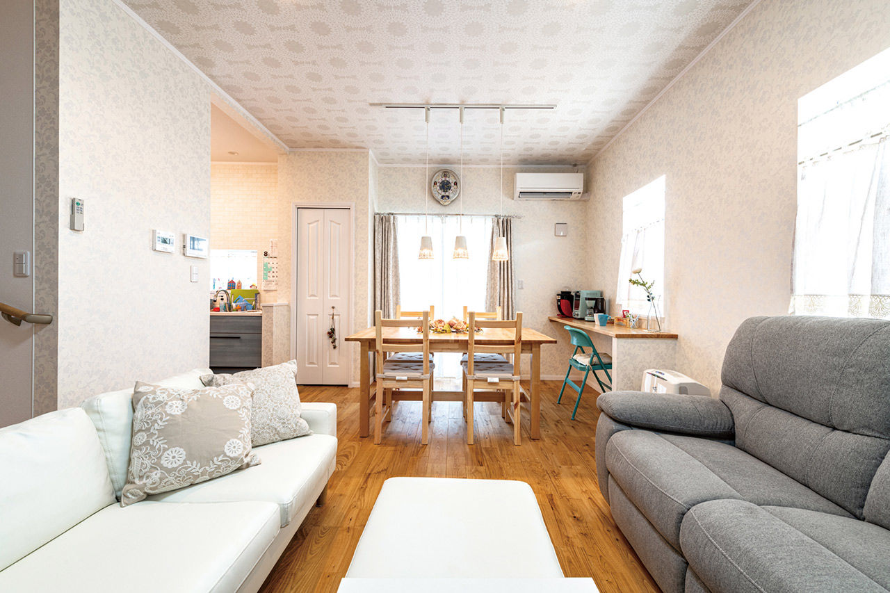 セルコホーム福岡西・宗像（福岡住宅） 暮らしの動線に合わせた収納計画でスペースを有効活用。収納も豊富の建築実例画像6