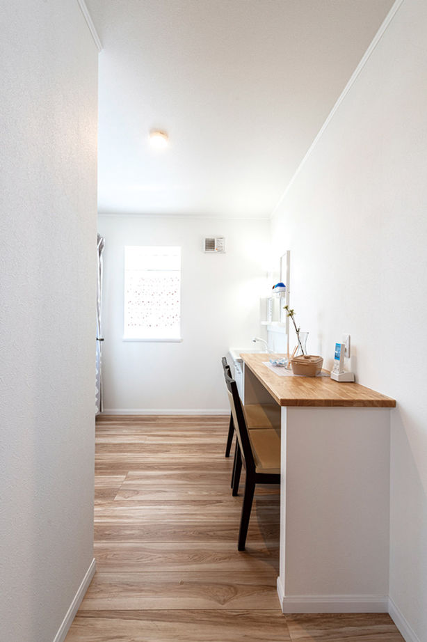 セルコホーム福岡西・宗像（福岡住宅） 暮らしの動線に合わせた収納計画でスペースを有効活用。収納も豊富の建築実例画像9