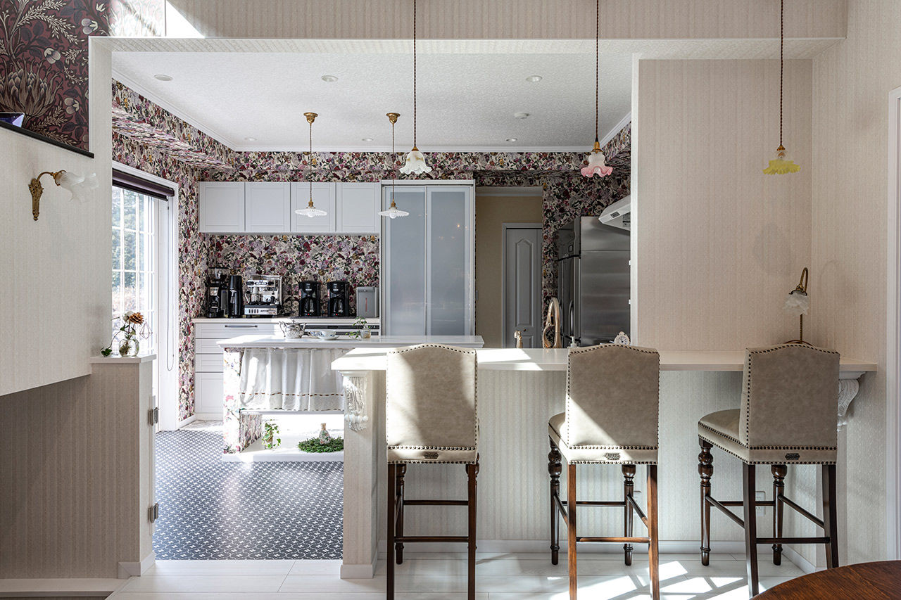 セルコホーム福岡西・宗像（福岡住宅） 海外の暮らしを再現性高く表現したゲストをもてなす交流の場の建築実例画像4