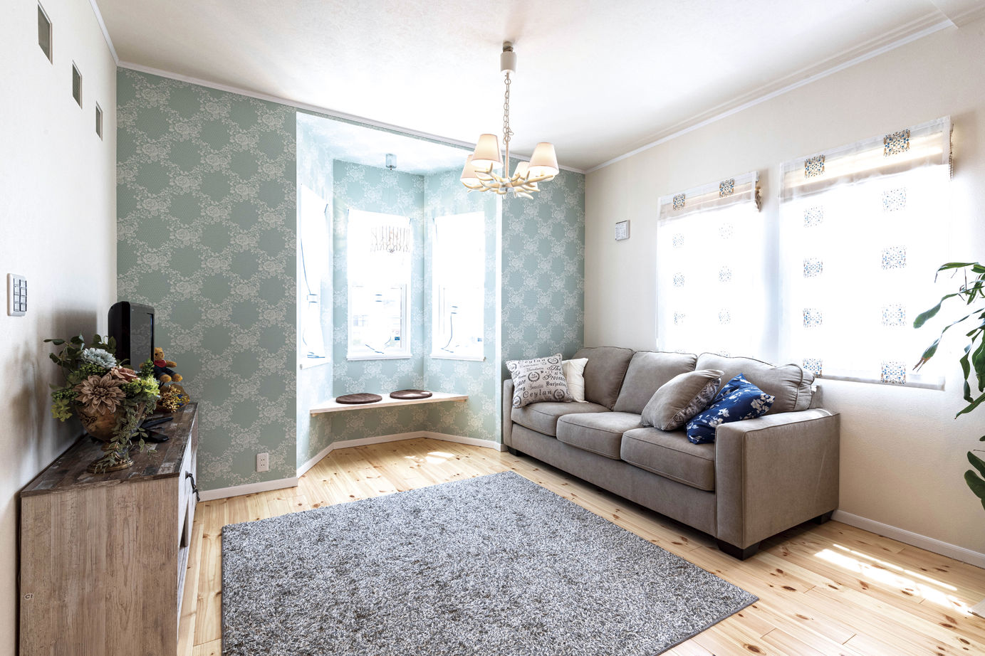 セルコホーム福岡西・宗像（福岡住宅） 【30坪台/スキップフロア/吹抜け】吹抜けが家族の空間をつなぐ、スキップフロアのあるお家の建築実例画像2