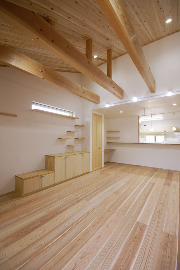 運船建設 【平屋×外張断熱】ネコと暮らす和モダンの平屋の建築実例画像2