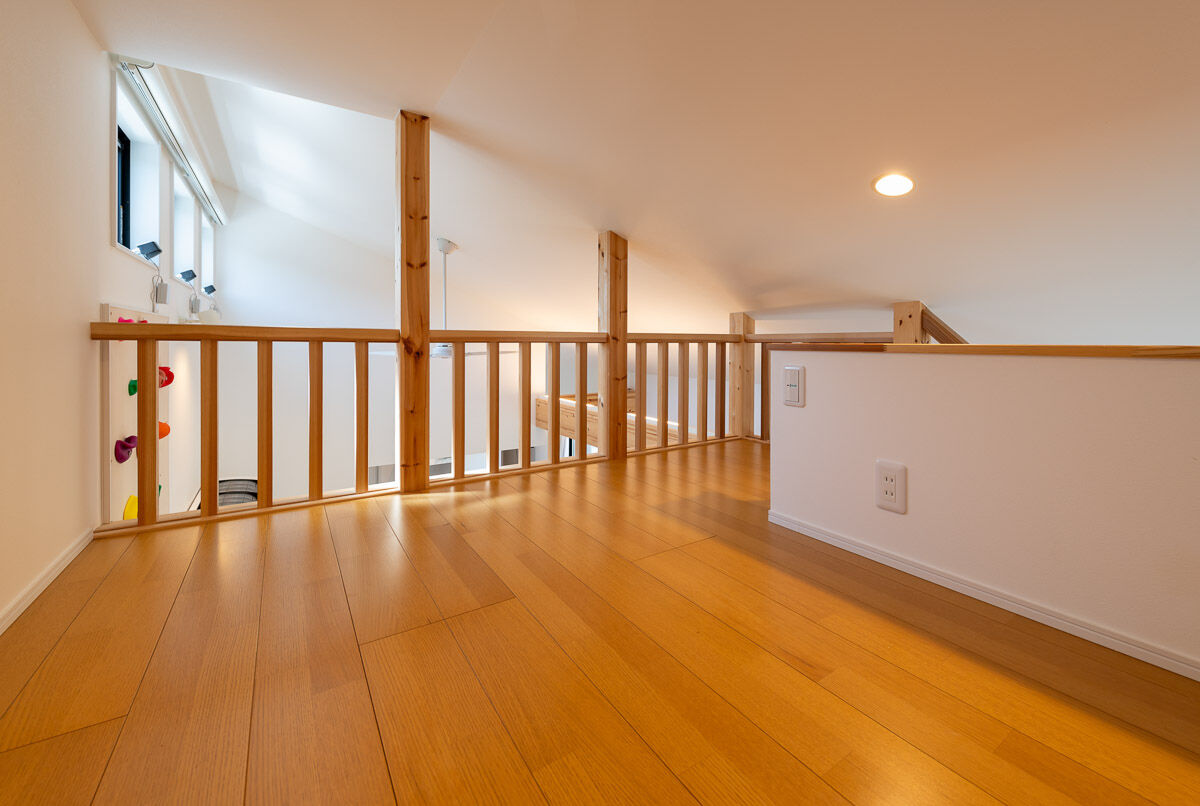 運船建設 【平屋×ボルダリング】家の中で子どもが活発に過ごせる家の建築実例画像6