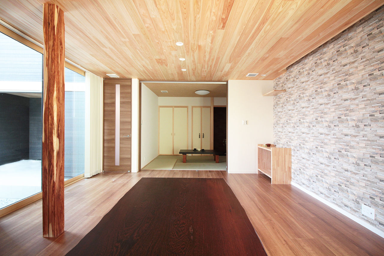 松栄ホーム 【和モダン×二世帯住宅】家だけでなく、家族の距離感やライフスタイルも含めてデザインするの建築実例画像2