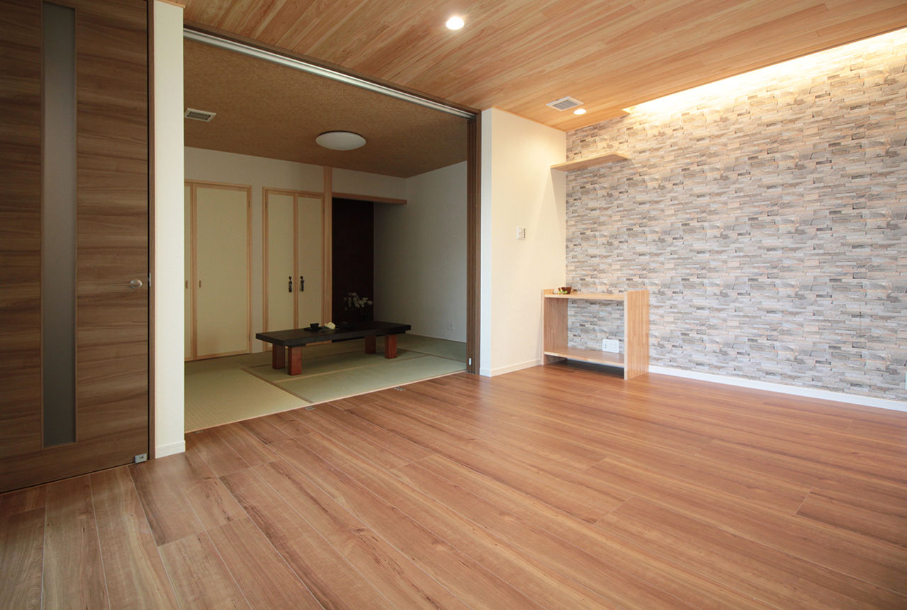 松栄ホーム 【和モダン×二世帯住宅】家だけでなく、家族の距離感やライフスタイルも含めてデザインするの建築実例画像4