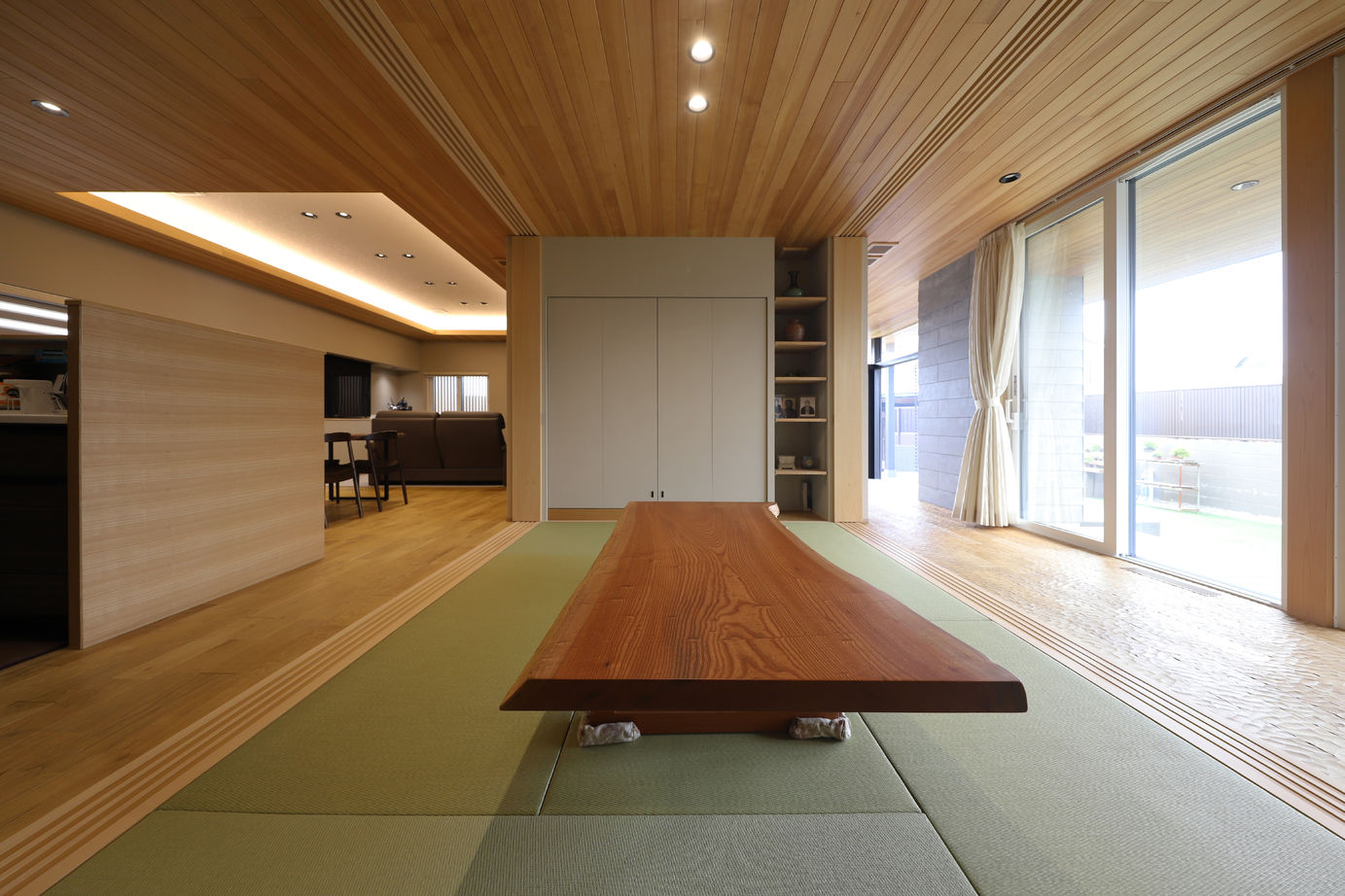 松栄ホーム 【3000万円台×1.5階建】水平ラインで魅せる、粋な和モダンの建築実例画像8