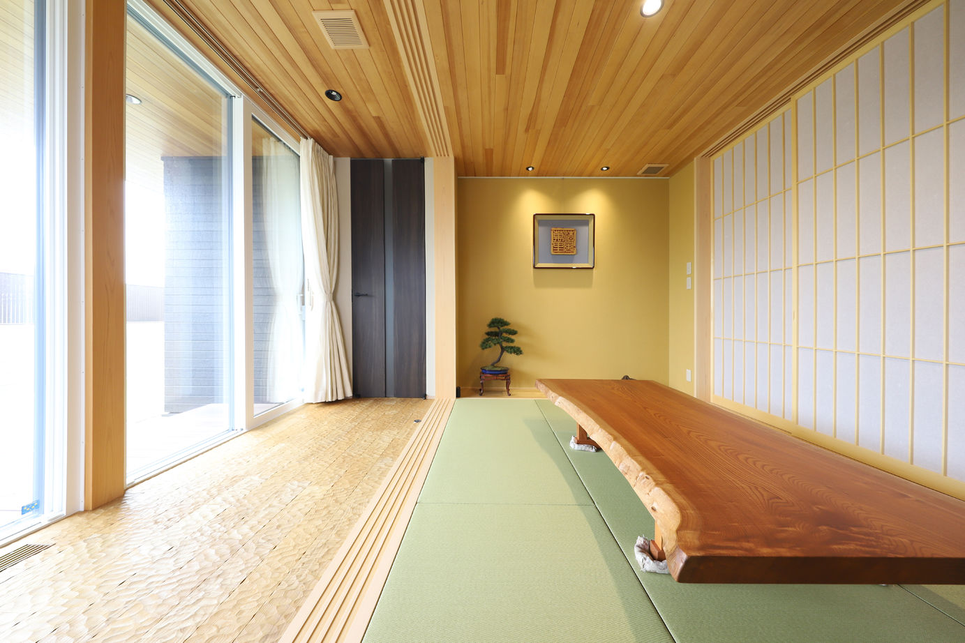 松栄ホーム 【3000万円台×1.5階建】水平ラインで魅せる、粋な和モダンの建築実例画像9