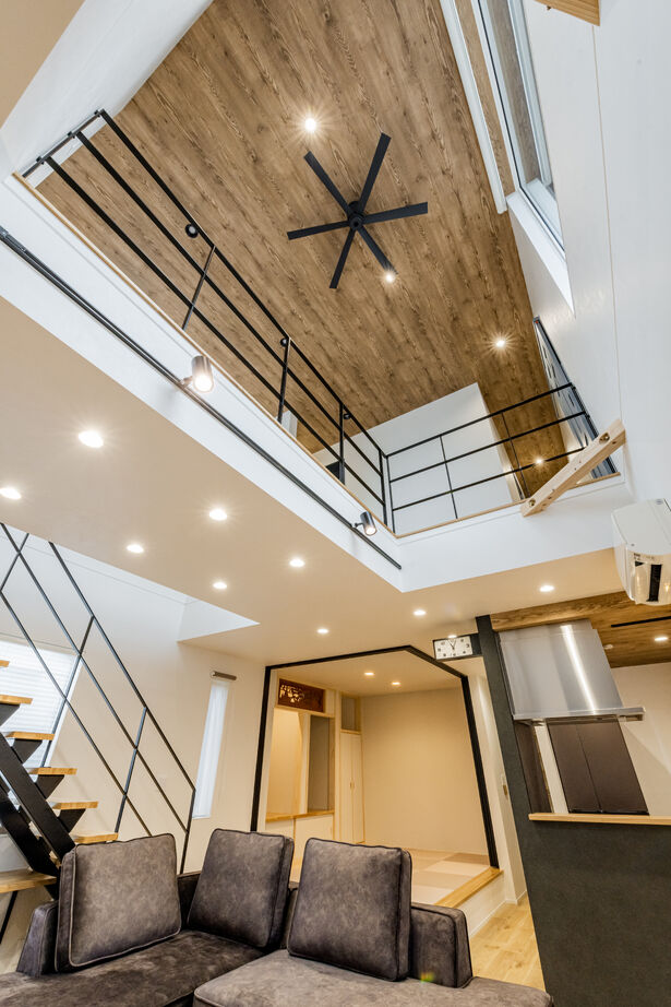 セブンハウス 家族がつながる、心地よい距離感。大空間リビングのある家。の建築実例画像7