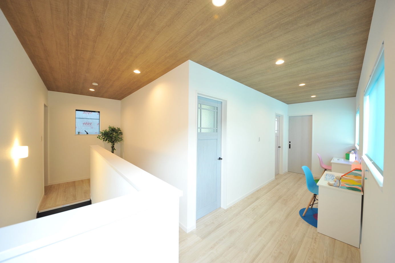 エスクリエイト　 【岸和田/2000万円台/33坪/間取り図】「IELAB」ピットリビングにスリット階段、耐震と断熱のZEH仕様のお家の建築実例画像8