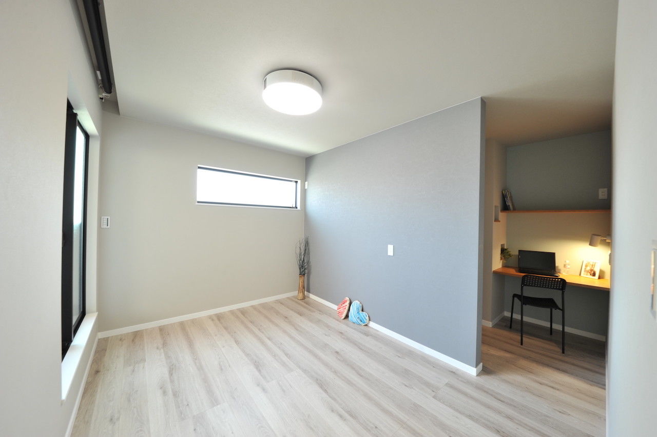 エスクリエイト　 【泉佐野/2000万円台/延床32坪/間取り図】開放感とプライバシーを両立。実面積以上に広がりを感じる家の建築実例画像6