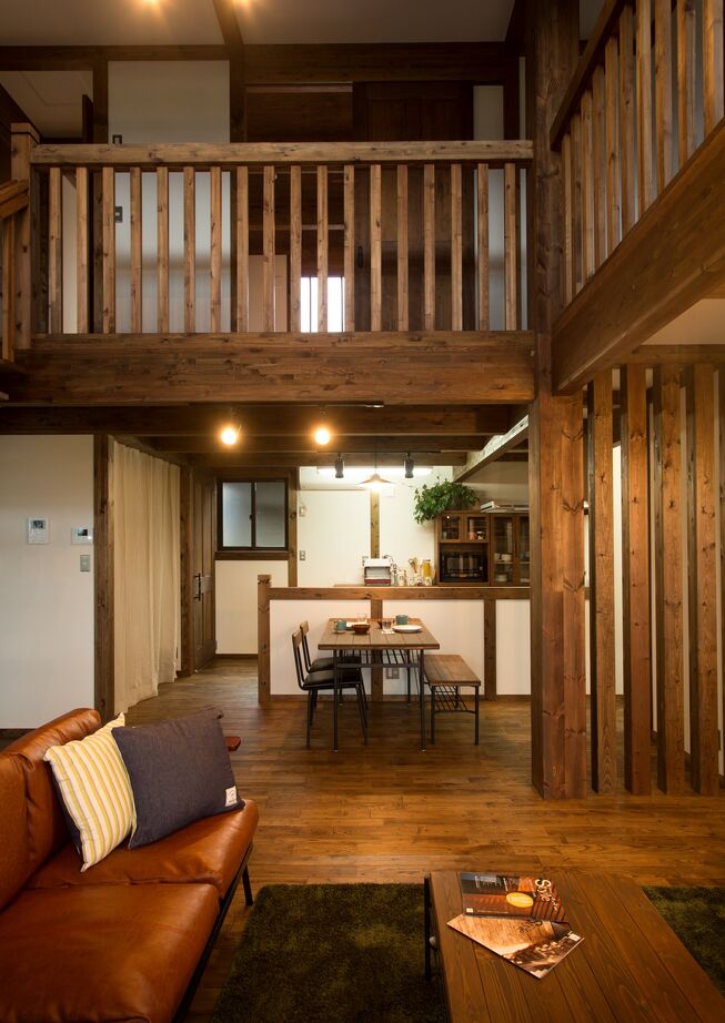 綿半林業 【2090万円/ひのき/インナーガレージ】大好きなものを詰め込んだ2人の宝箱「ガレージのある家」の建築実例画像5