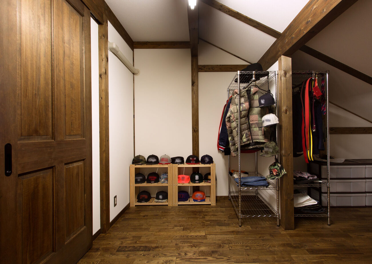 綿半林業 【2090万円/ひのき/インナーガレージ】大好きなものを詰め込んだ2人の宝箱「ガレージのある家」の建築実例画像11